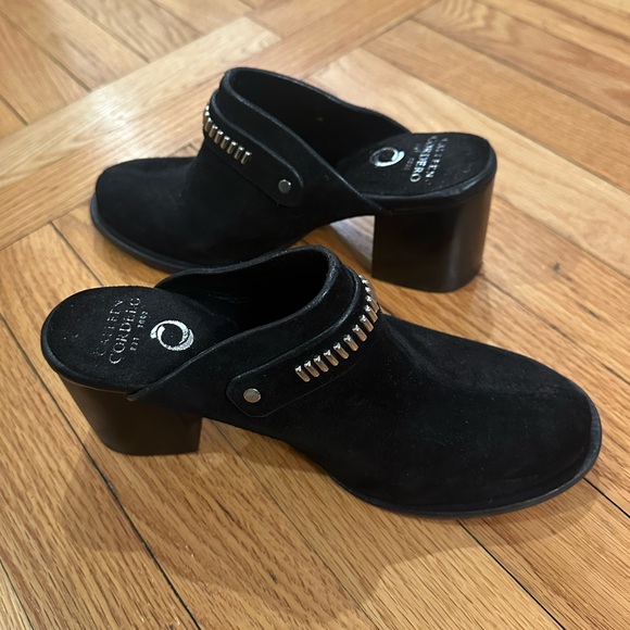 Black Suede Mules - Worn Once! - Picture 3 of 4